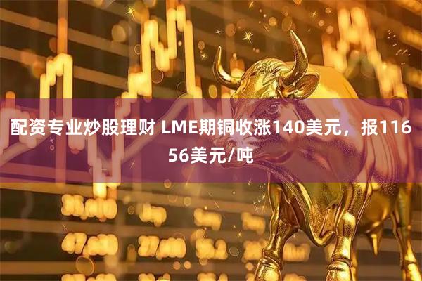 配资专业炒股理财 LME期铜收涨140美元，报11656美元/吨